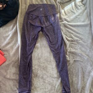 Born Primitive Heathered Purple Leggings